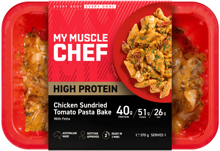Chicken Sundried Tomato Pasta Bake with Feta