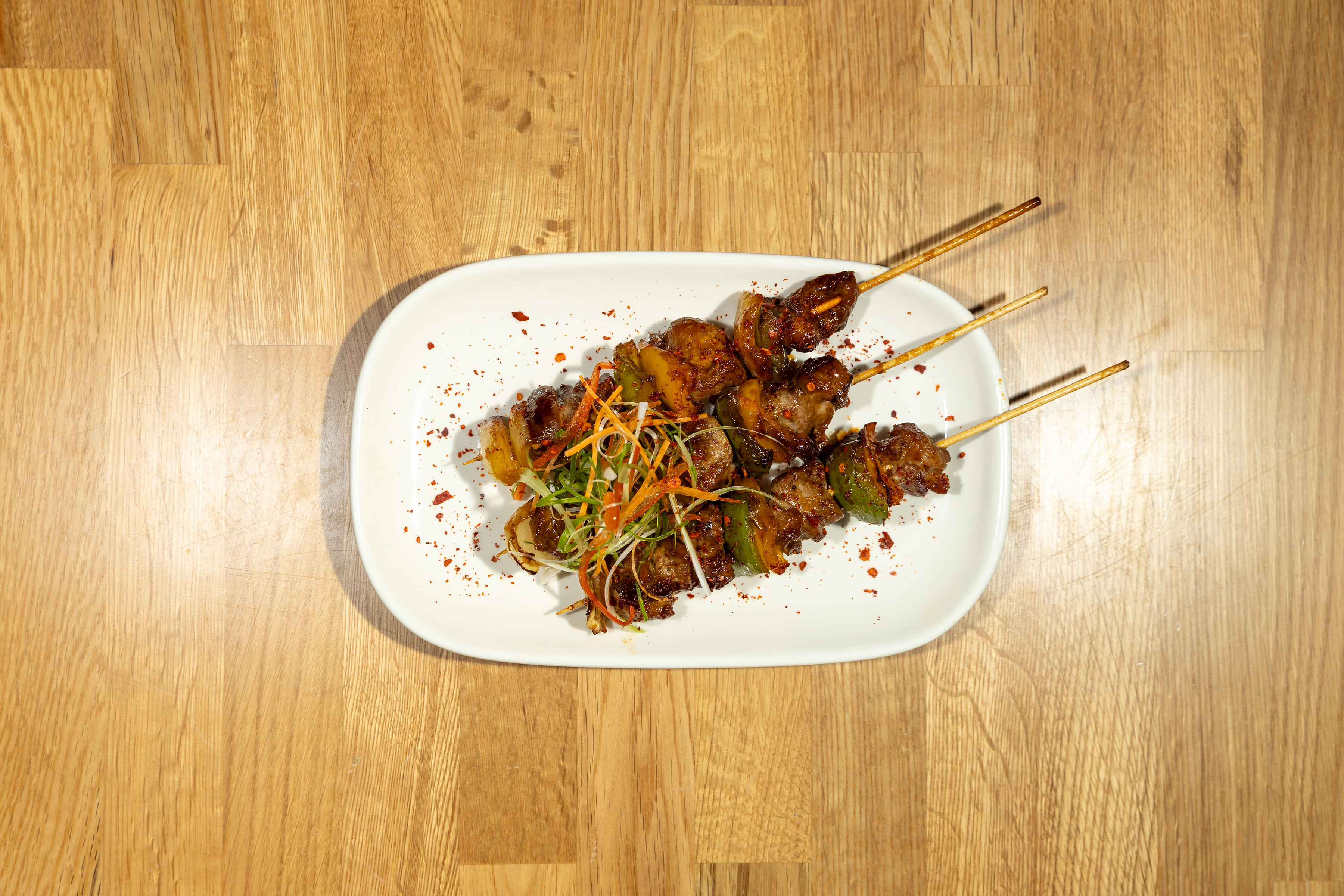Spicy Lemongrass Lamb Skewer