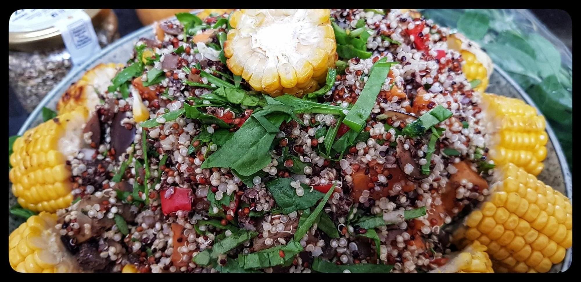 Roasted Vege Salad with Cous Cous
