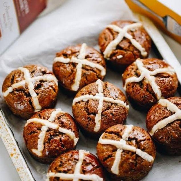 Hot Cross Muffin - Fruit Only 