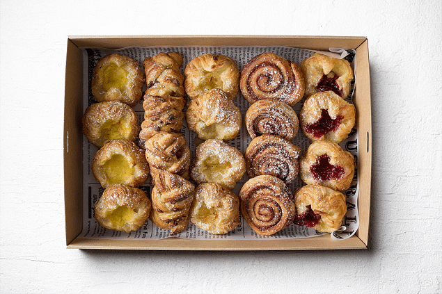 Assorted Danish Pastry Selection