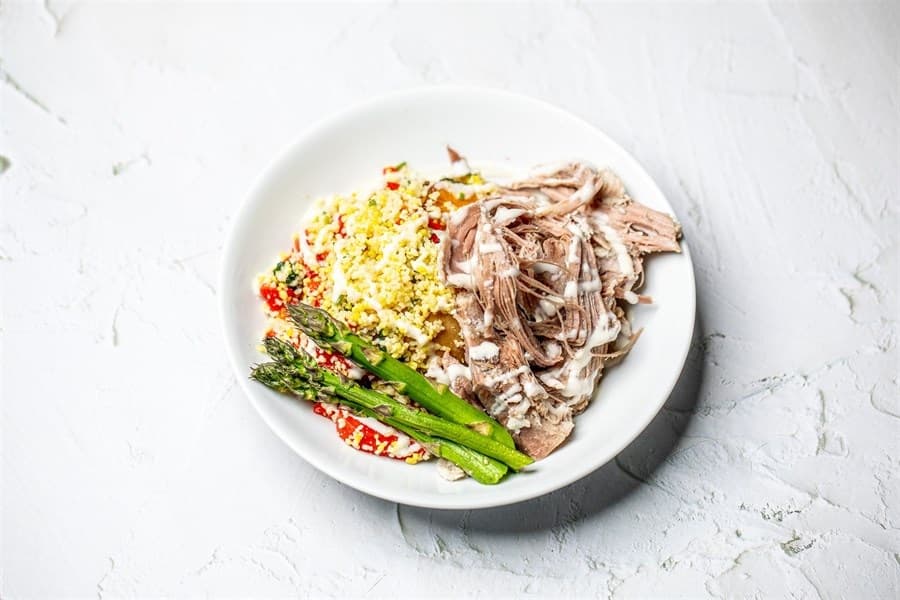 Slow Braised Lamb Shoulder & Cous Cous