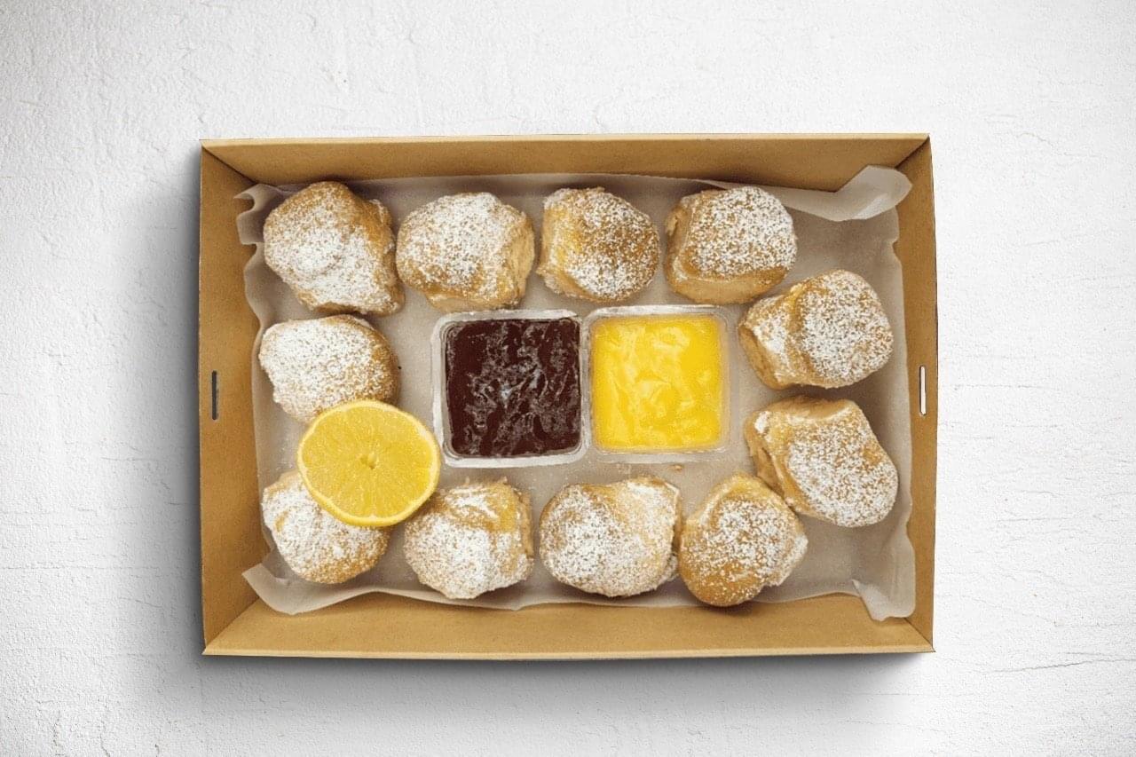 House Made Lemon Scone, Lemon Curd, Jam