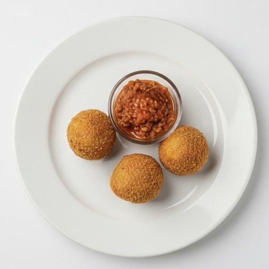 Bolognese Arancini, Parmesan Aioli