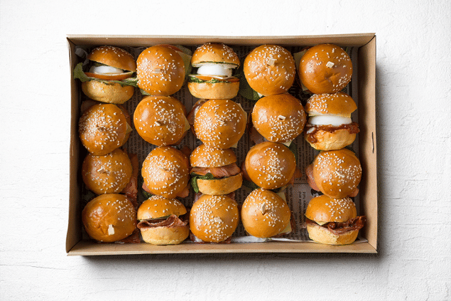 Breakfast Slider Selection