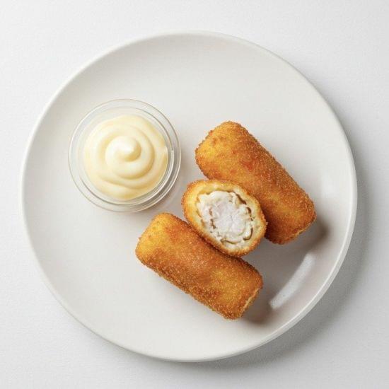 Smoked Cod Croquette, Mayonnaise