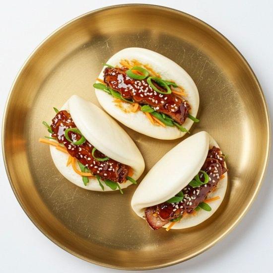 Steamed Sticky Pork Bao
