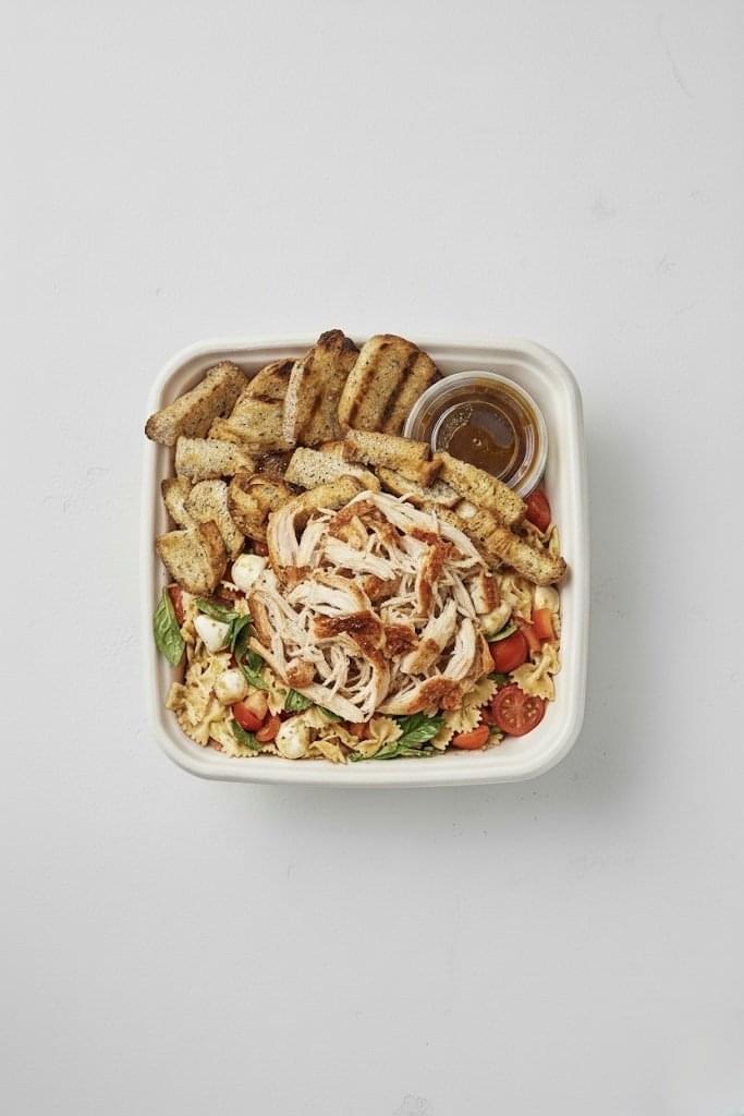 Poached Chicken & Pasta Salad