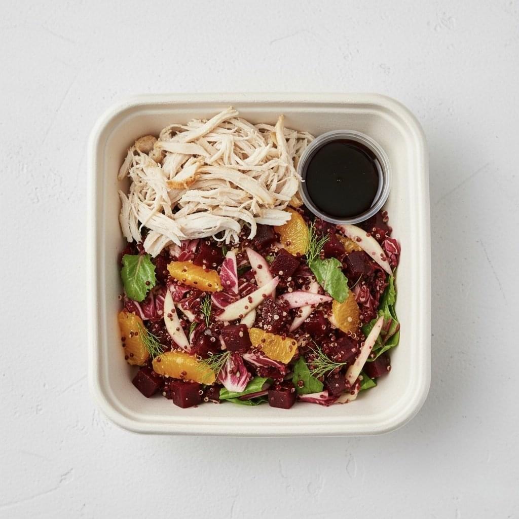 Roasted Chicken & Beetroot Salad