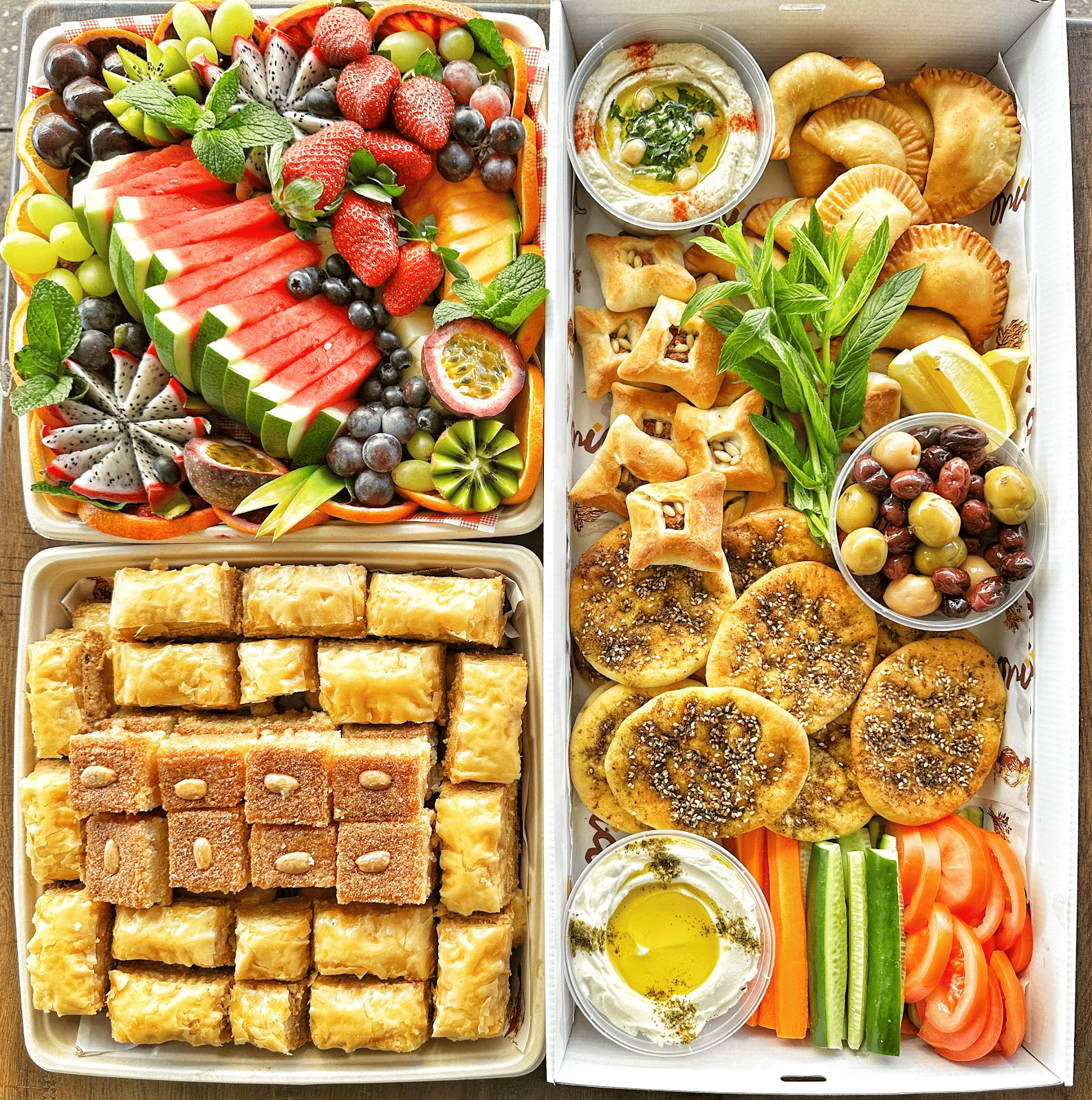 Mediterranean Morning Tea Banquet