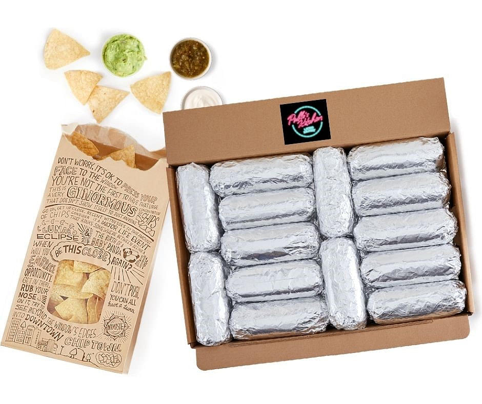 Pablo’s Burritos in a Box 