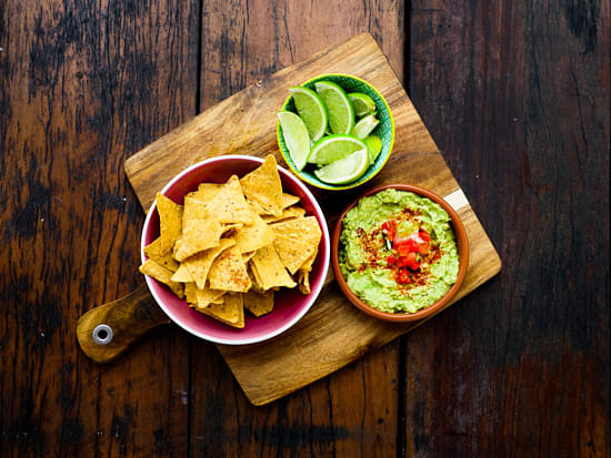 Guacamole & Corn Chips 