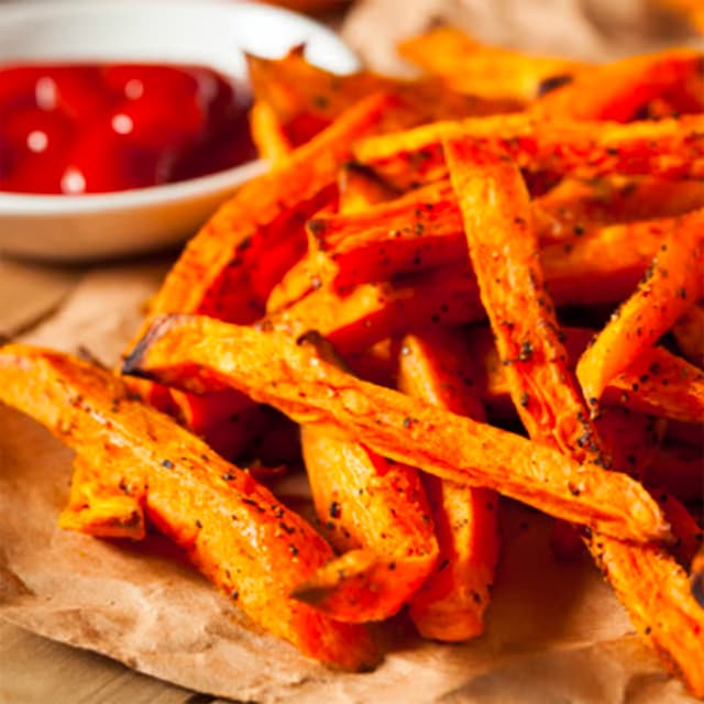 Sweet Potato Fries Live Station