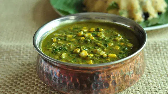 Corn Palak