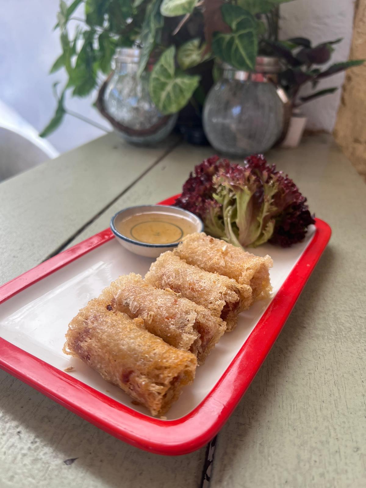 Gluten Free Vermicelli Vegetarian Spring Roll 