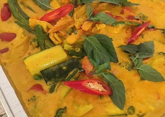 Yellow Curry with Rice