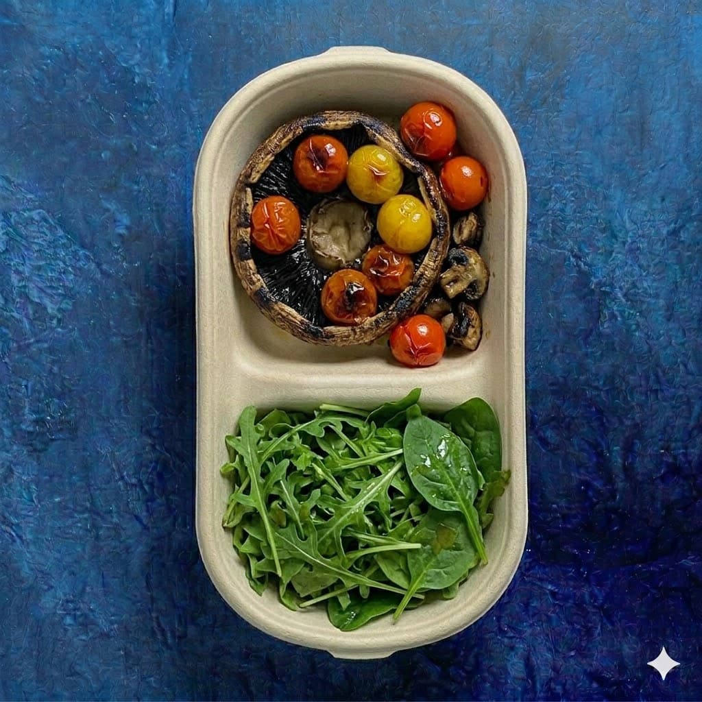 Roasted Portobello Mushroom Medley