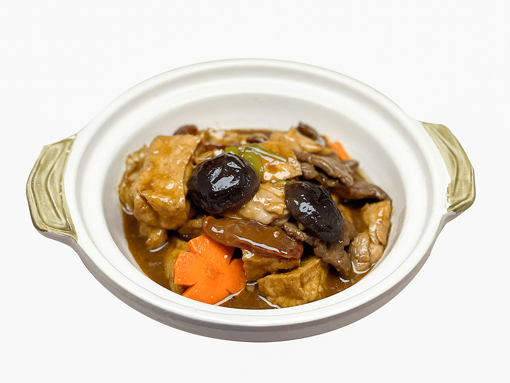 Assorted Meat, Tofu and Vegetables Claypot