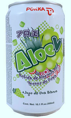 Grape Aloe Vera Juice with Pulp Bits