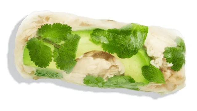 Low Carbohydrate Rice Paper Rolls