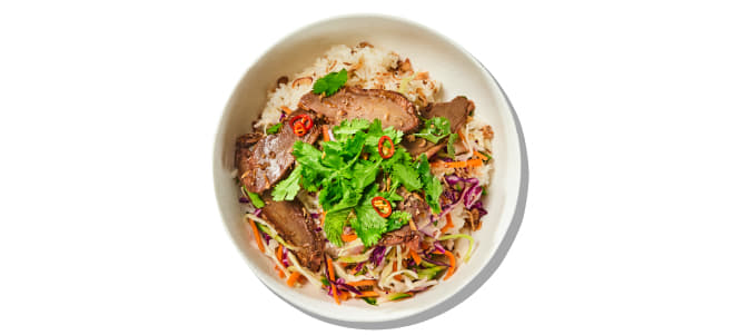 Roast Duck Rice Bowl