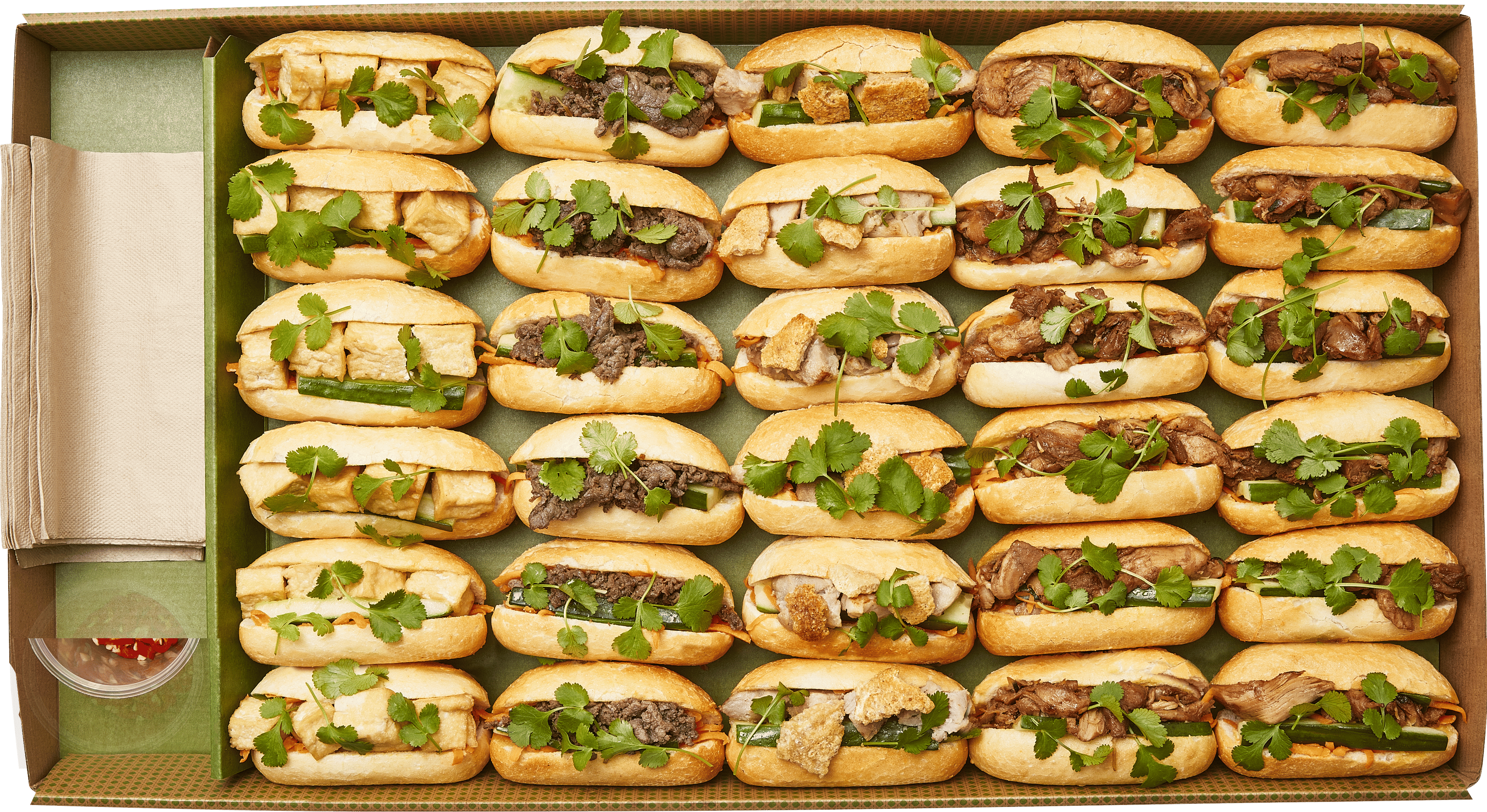 Mini Banh Mi Box No.3 (Box of 30)