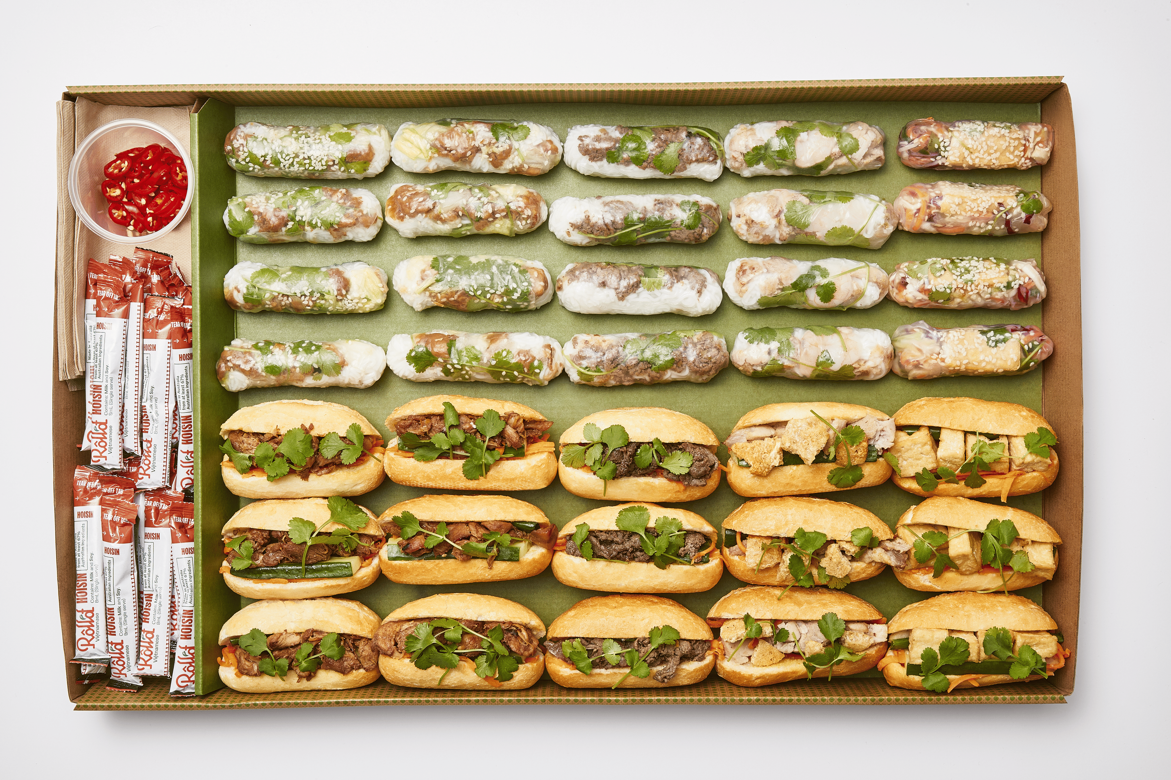 Mini Banh Mi Box No.5 (Box of 15 & 20)