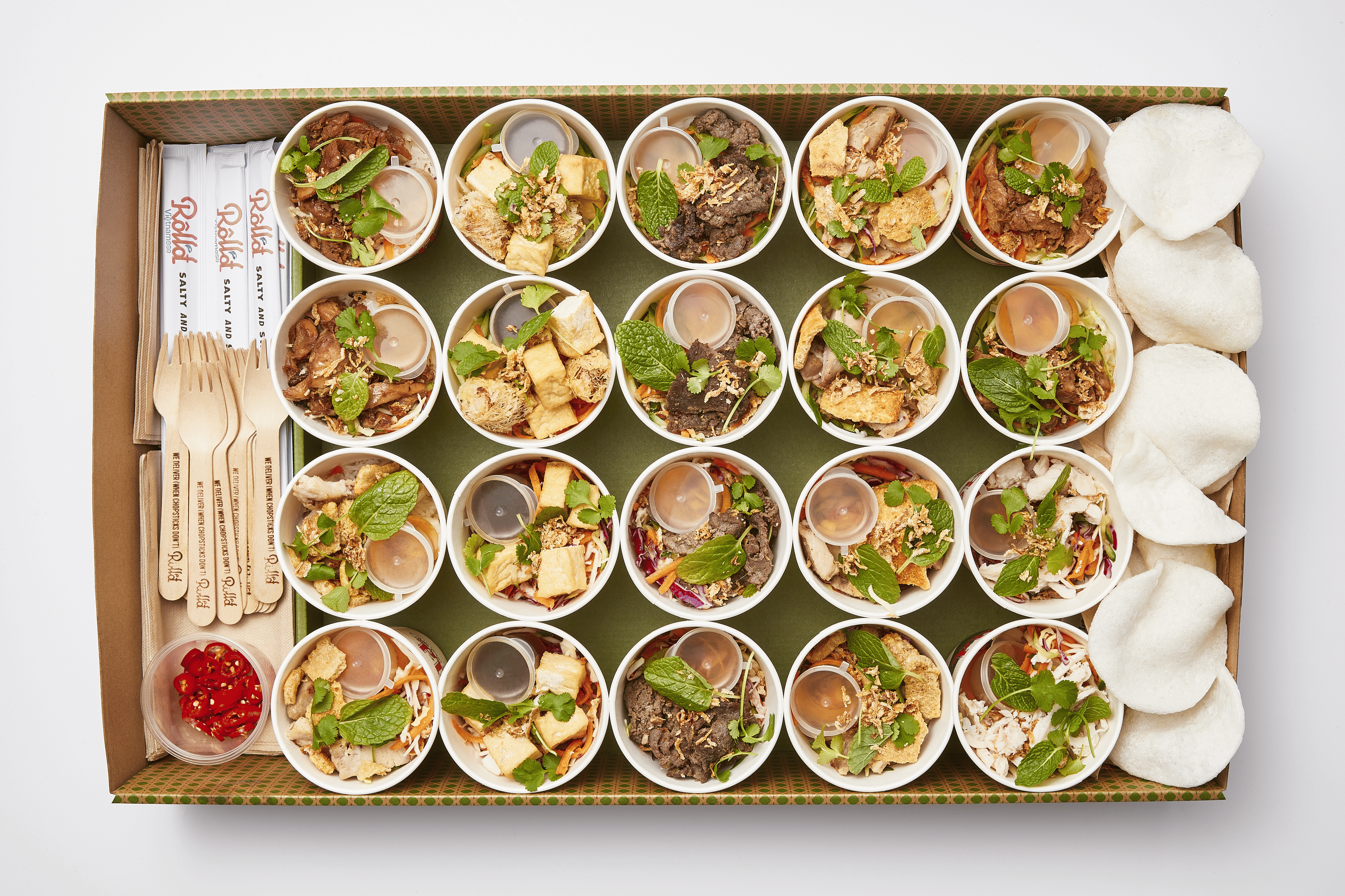 Mini Bowls Box  No.4 (Box of 20)