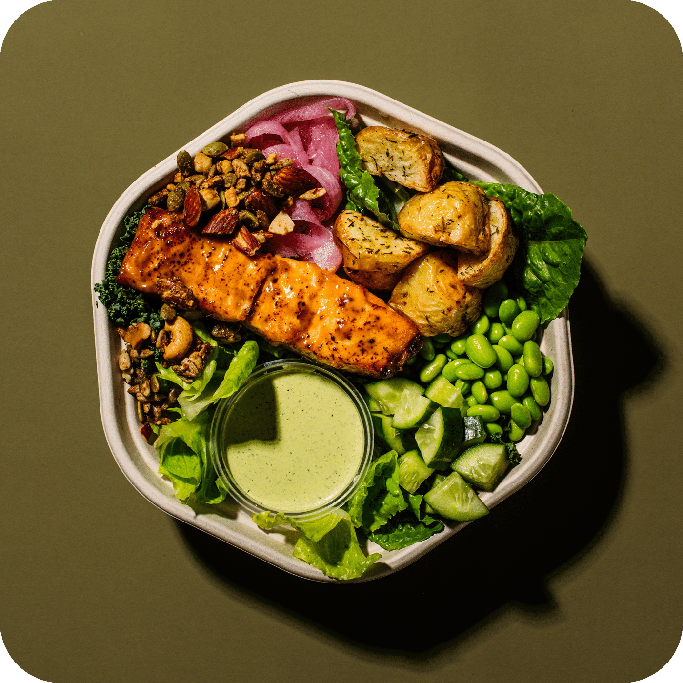Friday Fish & Chips Salad Bowls