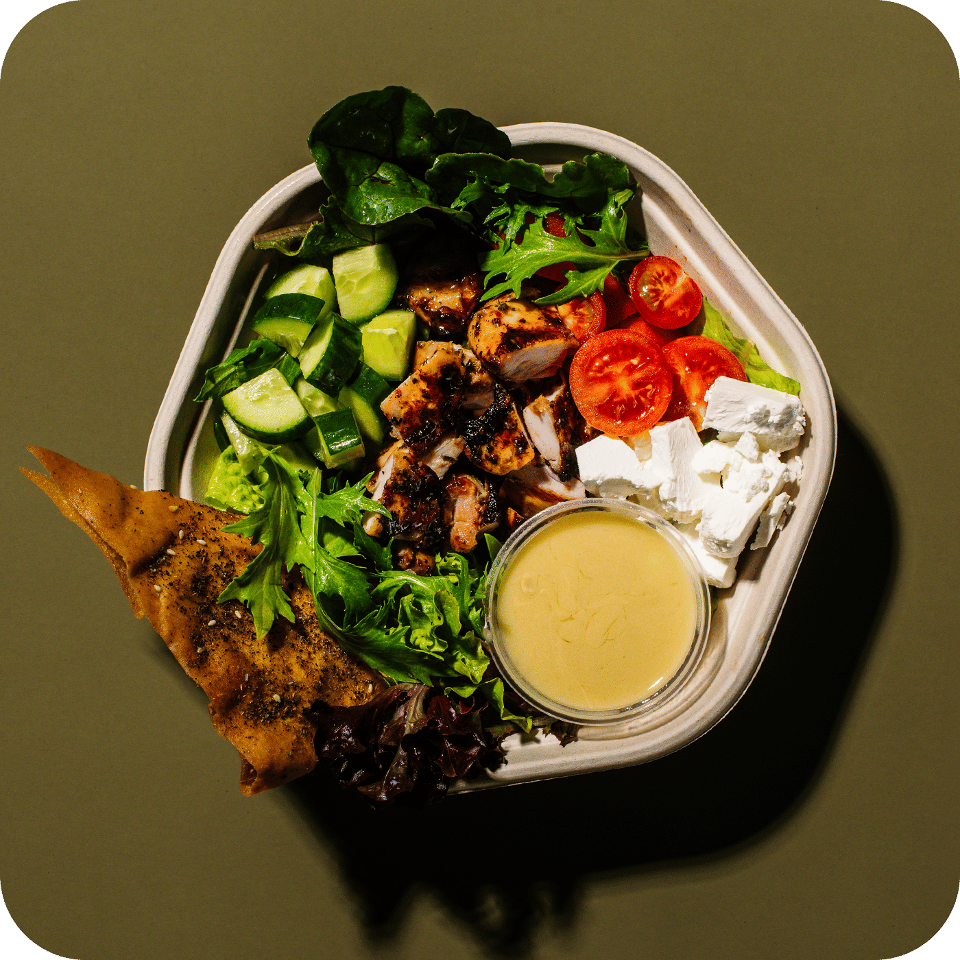 Mediterranean Monday Salad Bowls