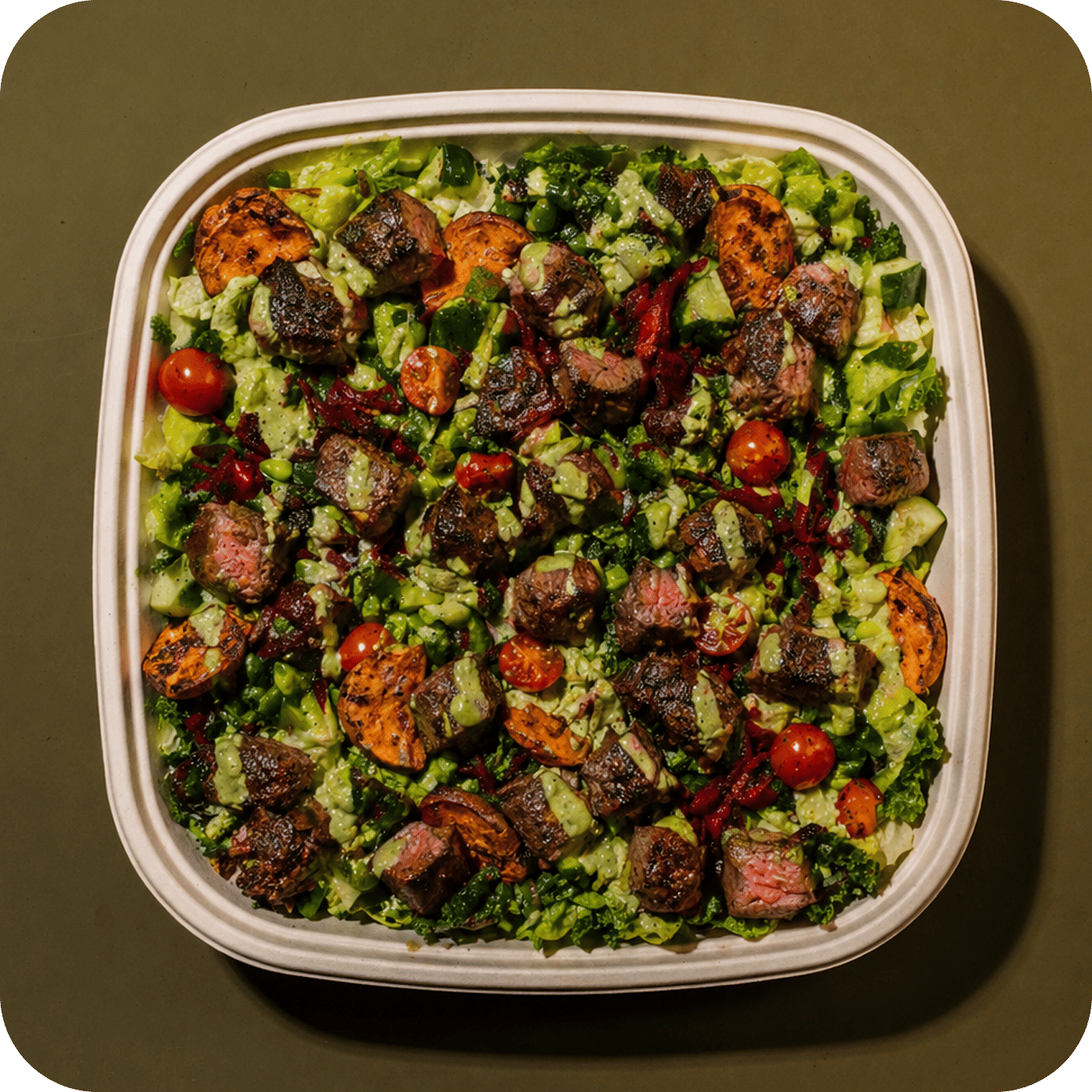 Sunday Steak Salad Platter