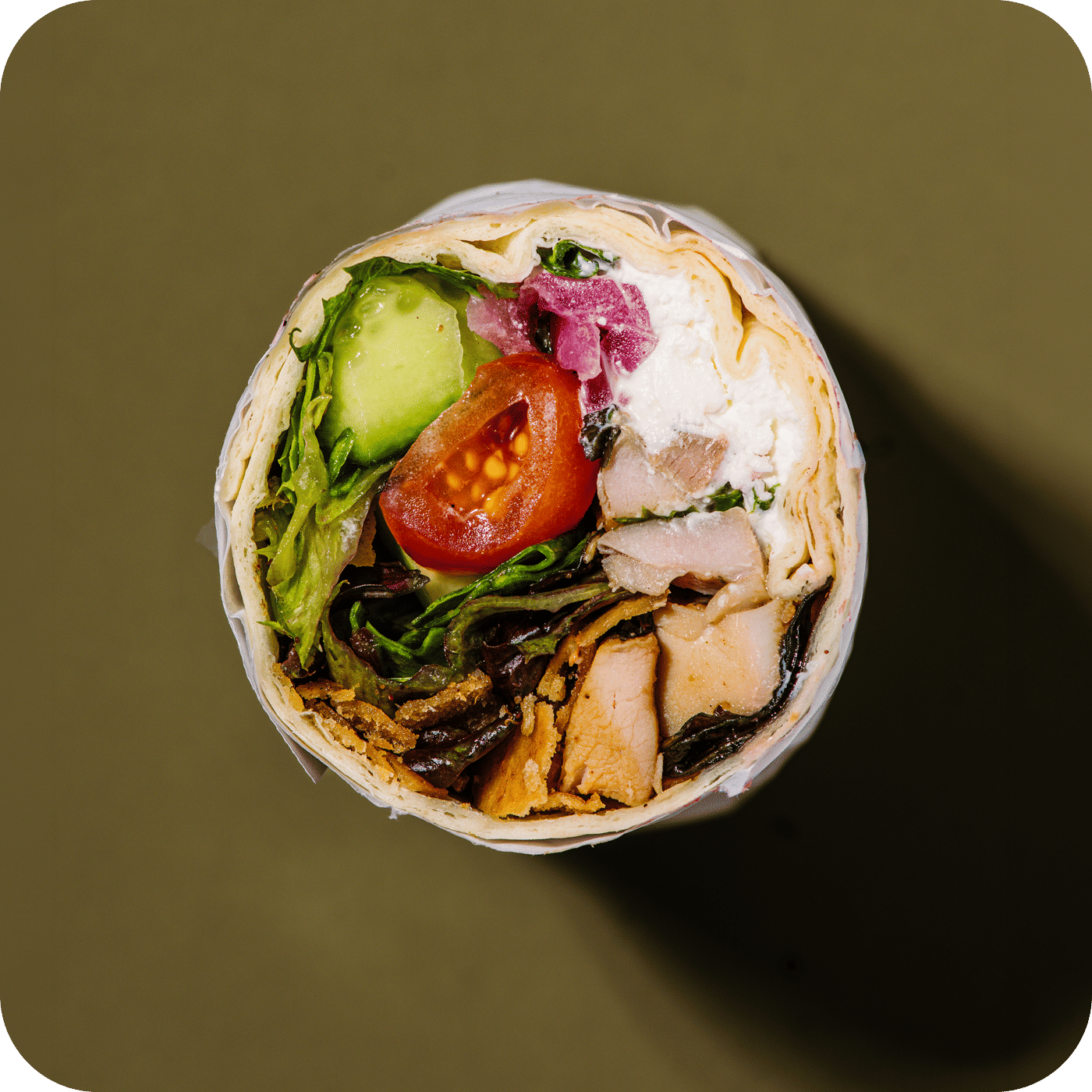 Mediterranean Monday Wrap