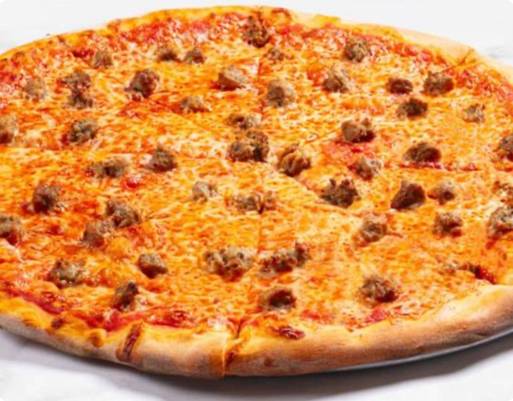 Meatball Pizza