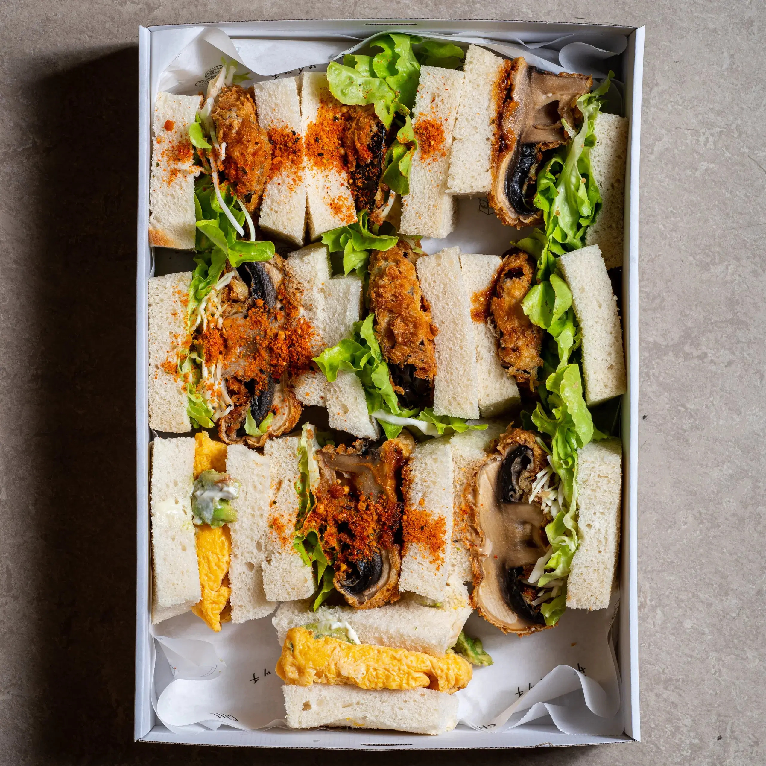 Vegetarian Katsu Sando Box