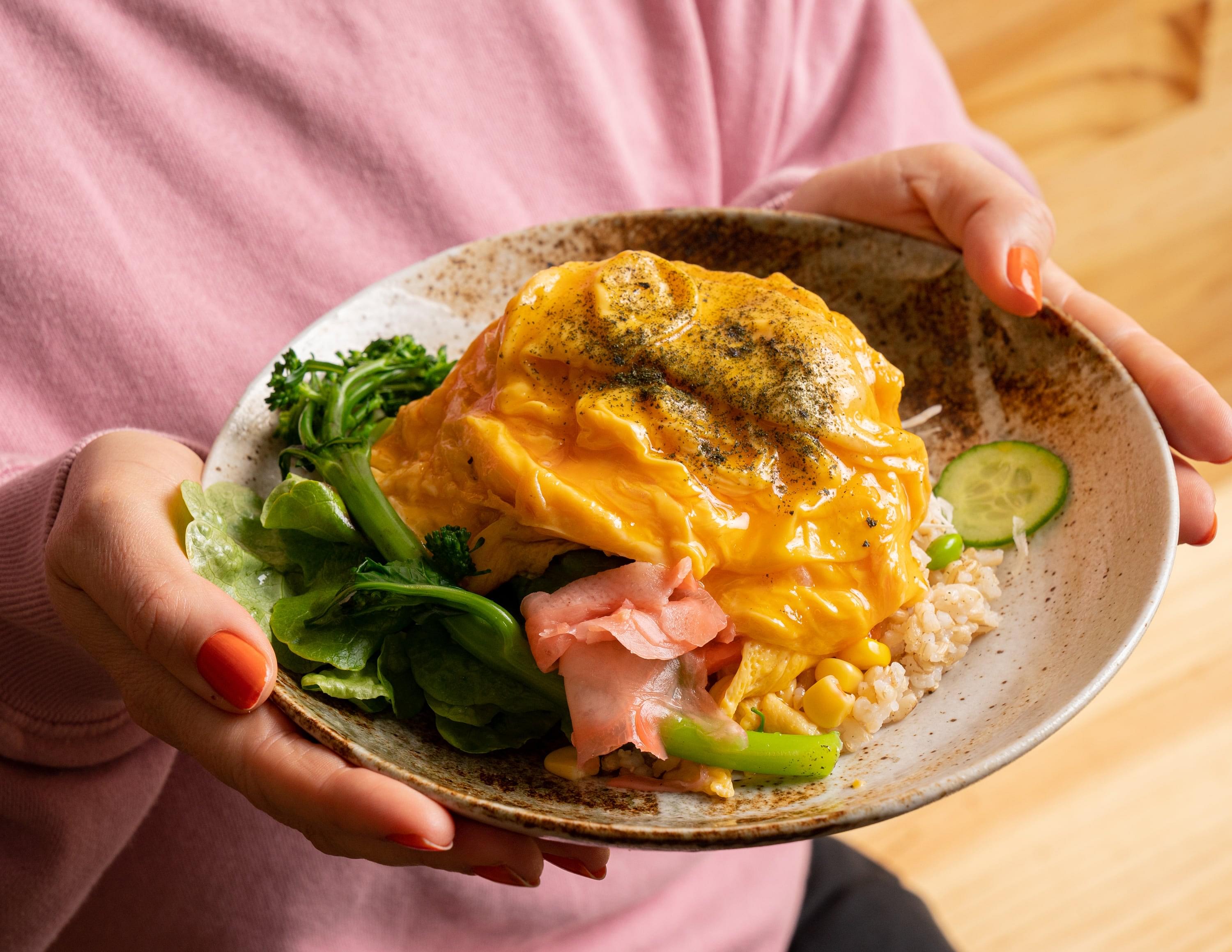 Miso Tofu Salad Bowl