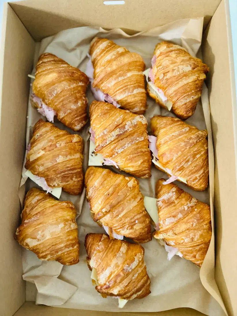 Petite Ham & Cheese Crossaints
