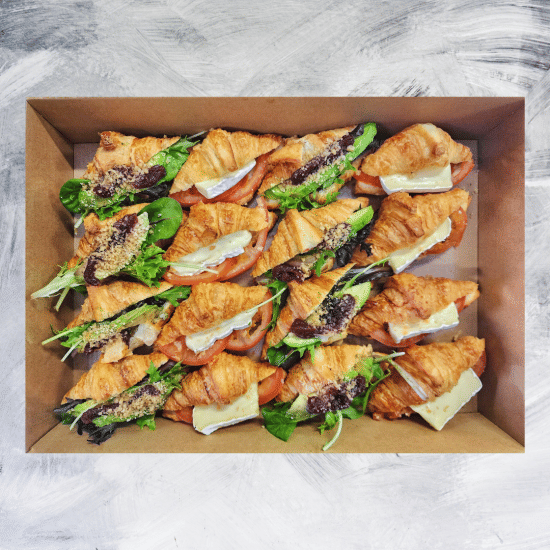 Vegetarian Croissant Platter