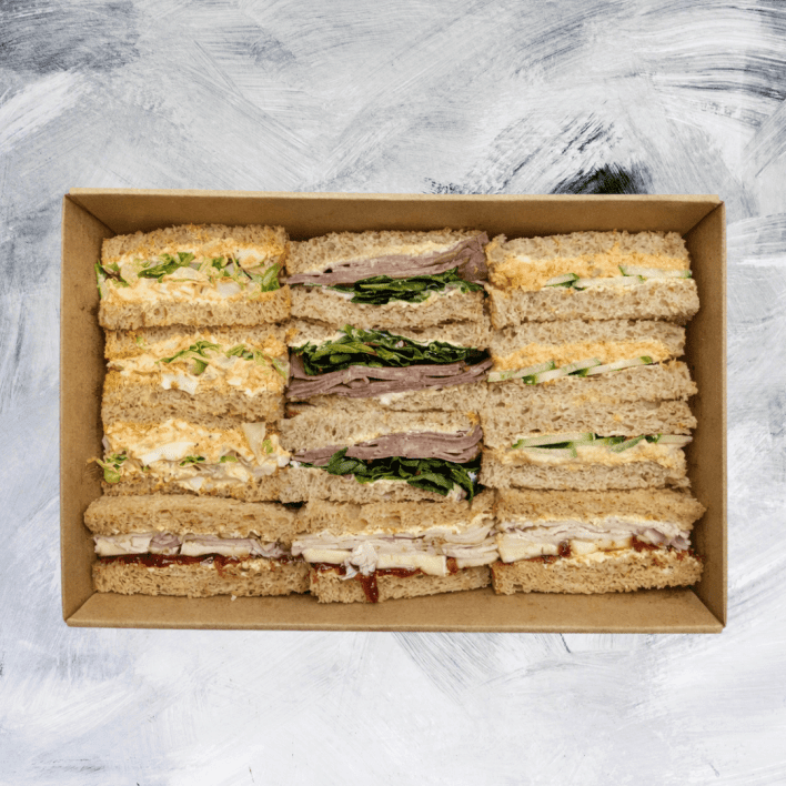 Gourmet Finger Sandwich - Half Box