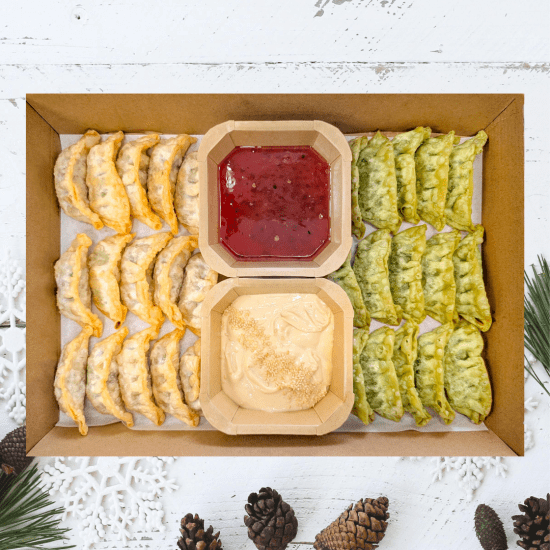 Japanese Gyoza Platter