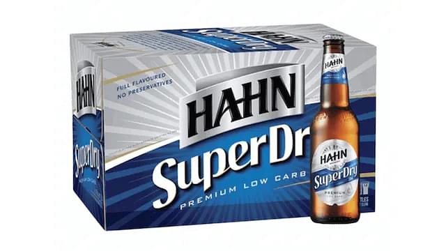 Hahn Super Dry 4.6% Alc 