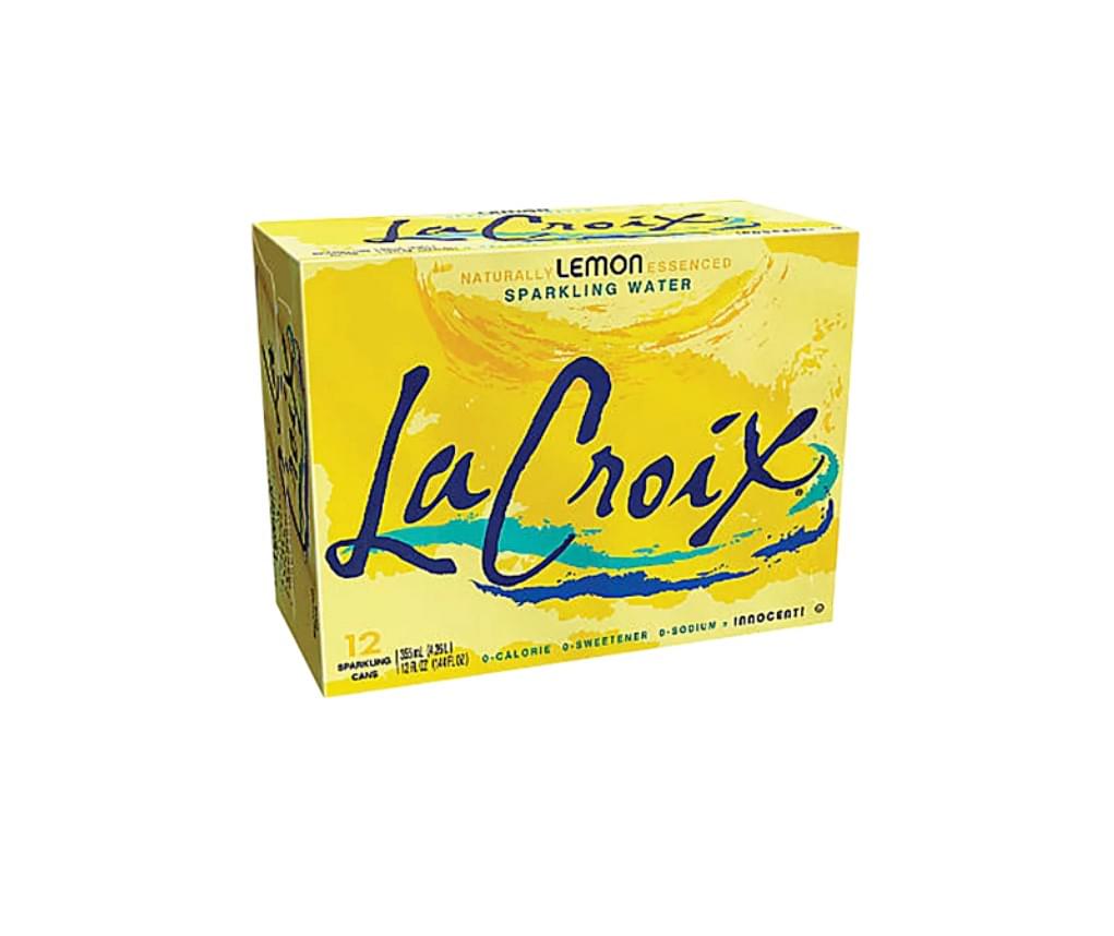 La Croix Sparkling Lemon 12 x 355ml