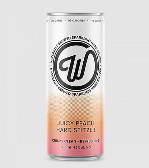 Wayward Seltzer Juicy Peach 16 x 330ml Cans