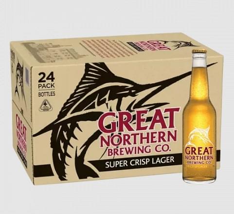 Great Northern Brewing Super Crisp Lager 24 x 330ml