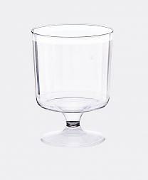 Plastic Wine Glass 185ml 10 Pack