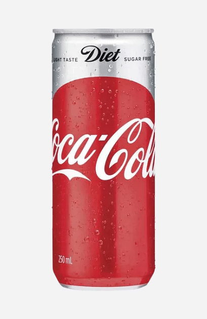 Diet Coca Cola - Slimline Cans