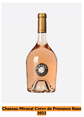 Chateau Miraval Cotes de Provence Rose 2023