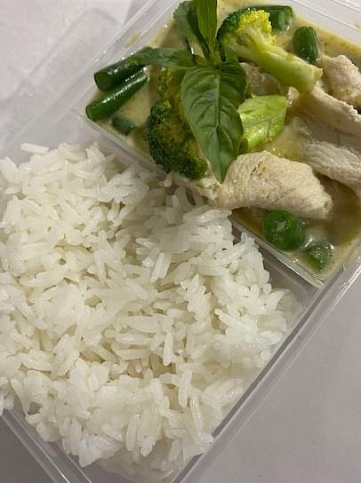 Green Curry with Rice
