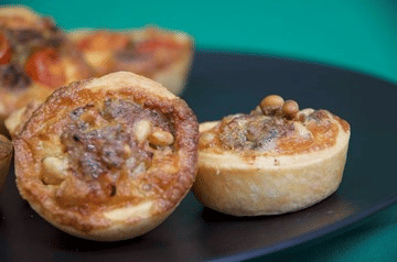 Seasonal Vegetarian Tart Selection