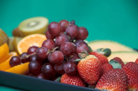 Sliced Fruit & Berries Platter