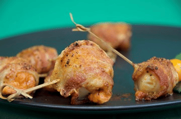 Two Bite Bacon Wrapped Scallops